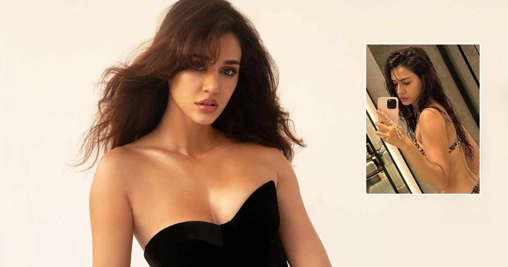 Disha Patani Flaunts Her Curvy As In A Tiger Print Bikini Soaring Temperature Netizens Troll