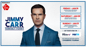 British comedian Jimmy Carr is set to make his India debut hi INDiA